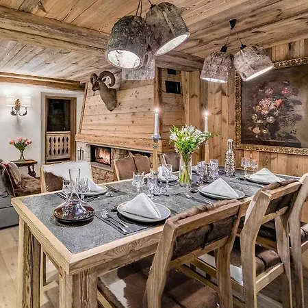 Chalet Is Situated In The Heart Of Ski Chalet Megeve